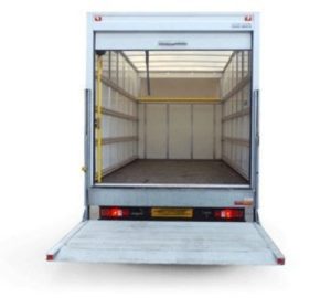 Air ride suspension tail lift vehicle