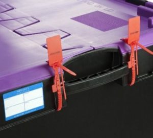 High density foam lined plastic crates