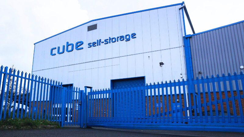 Cube self storage facility