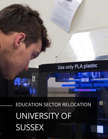 Laboratory Equipment Relocation for the University of Sussex